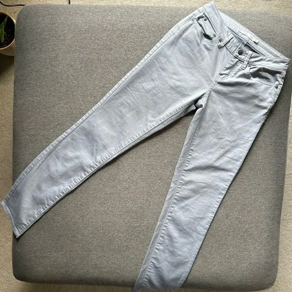 prAna Low Rise Silver Bottom Kara Skinny Jeans Size 26 - Picture 7 of 8